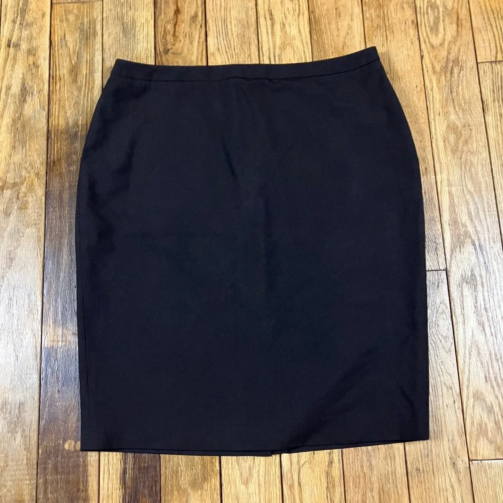 Michael Kors‎ Brown Pencil Skirt Career Office Business Women's